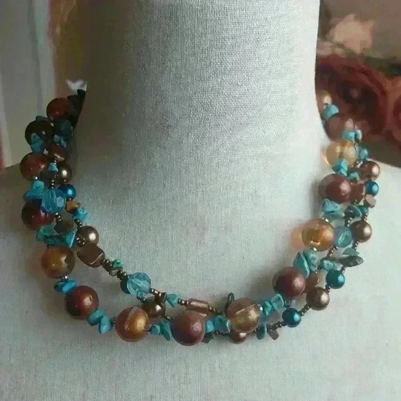 Southwestern/ Boho style necklace - Picture 1 of 5